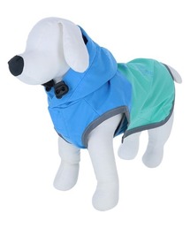 Calulu（カルル）の「Calulu/レインコートバイカラー小型・中型犬（ペットウェア）」