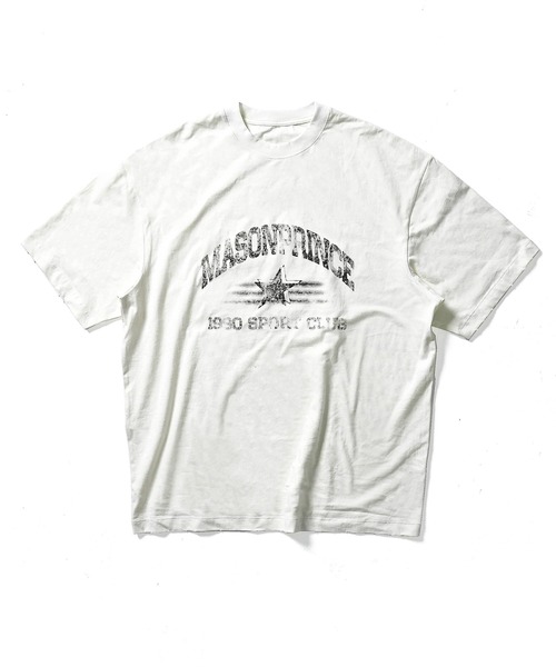 MASONPRINCE(メイソンプリンス)の「オーバーサイズ ヴィンテージ風ロゴプリント Tシャツ DT4107【MASONPRINCE】(Tシャツ/カットソー・メンズ・オレンジ/ホワイト/ブラック/グレー・L/M/S)」の16枚目の写真