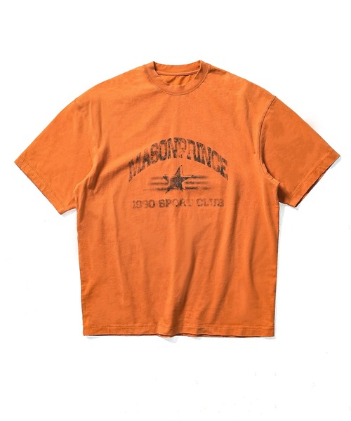 MASONPRINCE(メイソンプリンス)の「オーバーサイズ ヴィンテージ風ロゴプリント Tシャツ DT4107【MASONPRINCE】(Tシャツ/カットソー・メンズ・オレンジ/ホワイト/ブラック/グレー・L/M/S)」の20枚目の写真