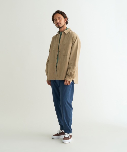 ★送料・関税込★SSY★collar tip bar holde.r shirt★シャツ★ NANGA】DotAir® COMFY L/S SHIRT(MEN) ドットエア コンフィ