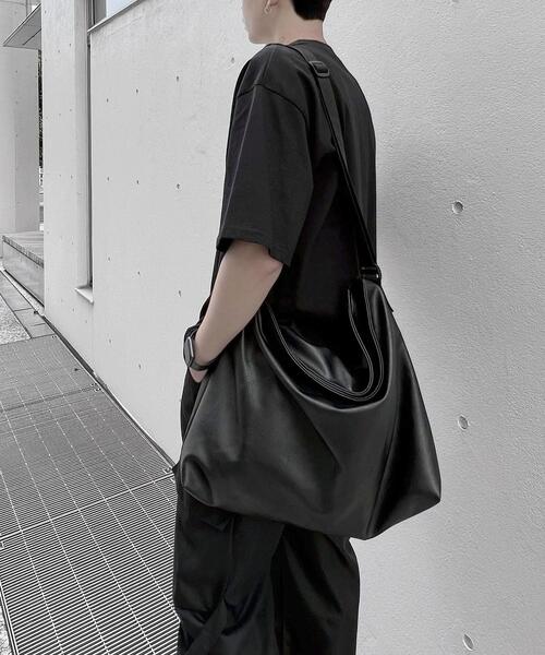 Figments(フィグメンツ)の「合皮ショルダーバッグ(ショルダーバッグ・レディース・ブラック・FREE)」の9枚目の写真