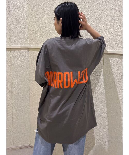 GYDA（ジェイダ）の「【みちょぱコラボ】BORROWED BIG Tシャツ