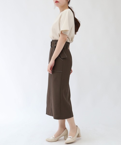 TRUDEA(トルディア)の「ランダムパール使いブラウス(シャツ/ブラウス・レディース・ベージュ/ホワイト/ラベンダー・MEDIUM/LARGE/SMALL)」の11枚目の写真