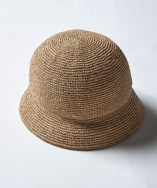 JACKSON MATISSE(ジャクソンマティス)の「【JACKSON MATISSE/ジャクソンマティス】Straw Hat ストローハット(ハット・メンズ・ブラウン/オフホワイト・FREE)」の2枚目の写真