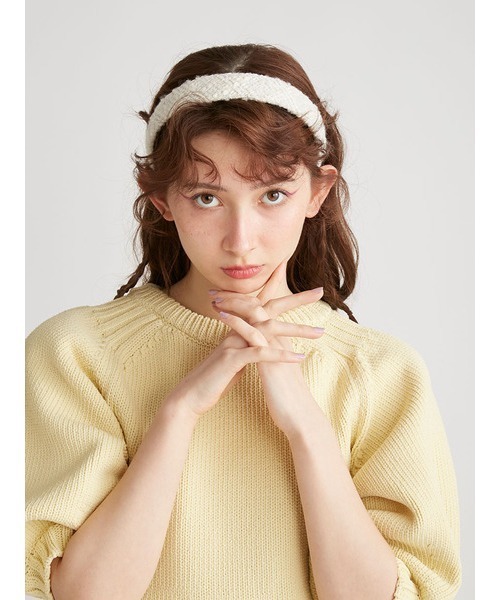 FURFUR（ファーファー）の「ツイードカチューシャ（カチューシャ