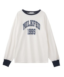 MILKFED. | RINGER L/S TOP(Tシャツ/カットソー)