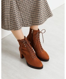 HIMIKO | 【HIMIKO】【撥水】プラットフォームレースアップブーツ/631415(ブーツ)