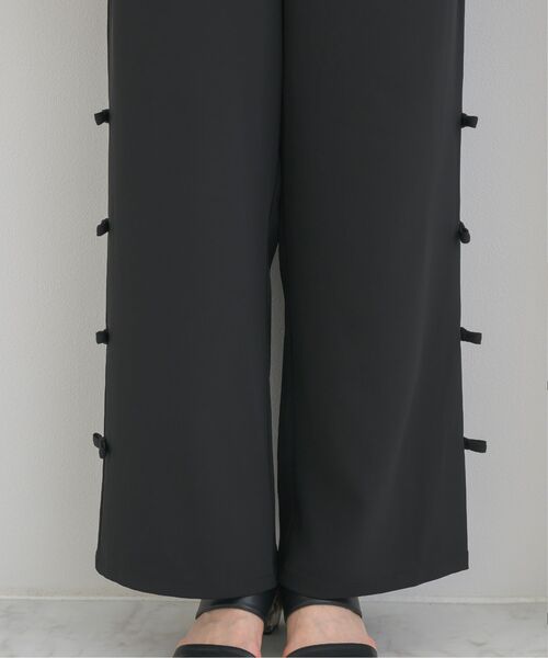 ems excite（エムズエキサイト）の「サイドリボンパンツ（その他パンツ・レディース・ブラック/ピンク/ナチュラル・FREE）」の6枚目の写真
