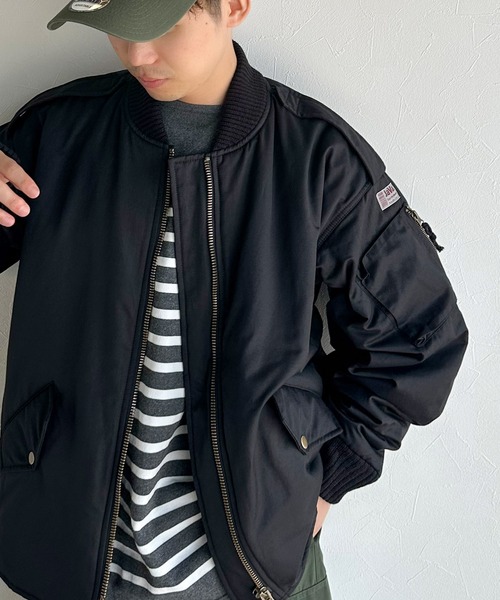 セール】【JAVA】大人のミリタリー MA-1アウター（MA-1）｜Java