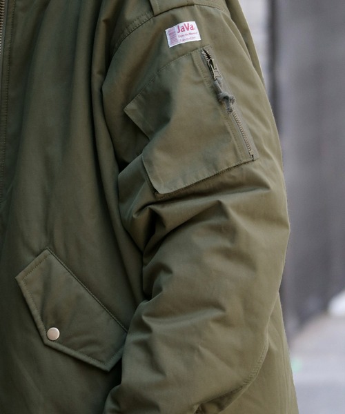 Java(ジャバ)の「【JAVA】大人のミリタリー MA-1アウター(MA-1・メンズ・ブラック/カーキ・MEDIUM/X-LARGE/SMALL/LARGE)」の11枚目の写真