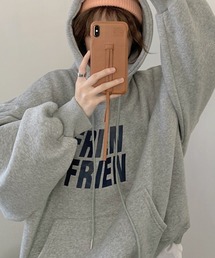 FRIENロゴオーバーサイズ パーカー