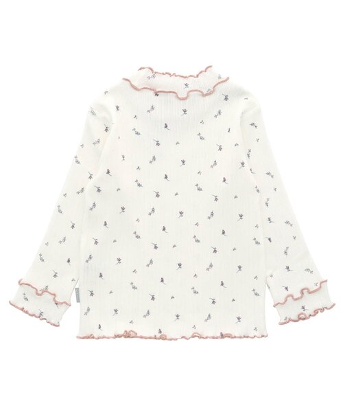 Seraph(セラフ)の「メロウリブトップス(Tシャツ/カットソー・キッズ・アイボリー/ラベンダー/ピンク/ネイビー・100/140/110/90/130/80/95/120)」の5枚目の写真