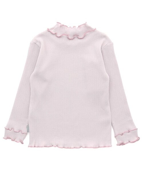 Seraph(セラフ)の「メロウリブトップス(Tシャツ/カットソー・キッズ・アイボリー/ラベンダー/ピンク/ネイビー・100/140/110/90/130/80/95/120)」の7枚目の写真