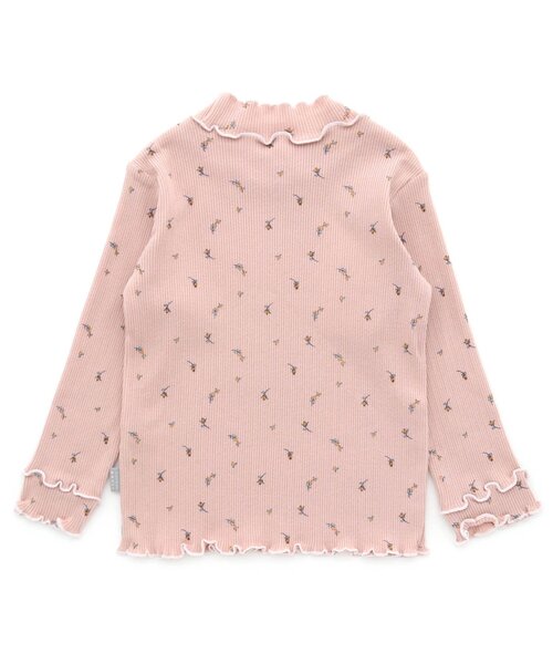 Seraph(セラフ)の「メロウリブトップス(Tシャツ/カットソー・キッズ・アイボリー/ラベンダー/ピンク/ネイビー・100/140/110/90/130/80/95/120)」の9枚目の写真