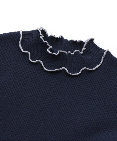 Seraph(セラフ)の「メロウリブトップス(Tシャツ/カットソー・キッズ・アイボリー/ラベンダー/ピンク/ネイビー・100/140/110/90/130/80/95/120)」の10枚目の写真