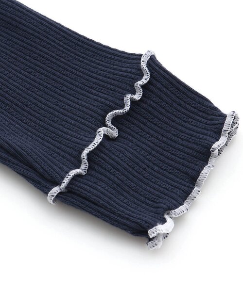 Seraph(セラフ)の「メロウリブトップス(Tシャツ/カットソー・キッズ・アイボリー/ラベンダー/ピンク/ネイビー・100/140/110/90/130/80/95/120)」の11枚目の写真