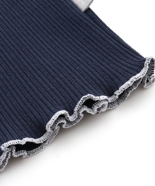 Seraph(セラフ)の「メロウリブトップス(Tシャツ/カットソー・キッズ・アイボリー/ラベンダー/ピンク/ネイビー・100/140/110/90/130/80/95/120)」の13枚目の写真