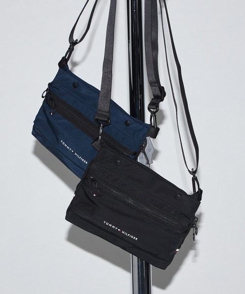 TOMMY HILFIGER（トミーヒルフィガー）の「ミュゼットバッグ（ショルダーバッグ・メンズ・ネイビー/ブラック・FREE）」の3枚目の写真