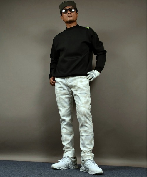 カツラギ ストレッチ 迷彩 スリム ゴルフウェア パンツ（その他パンツ）｜COMON GOLF（コモンゴルフ）
