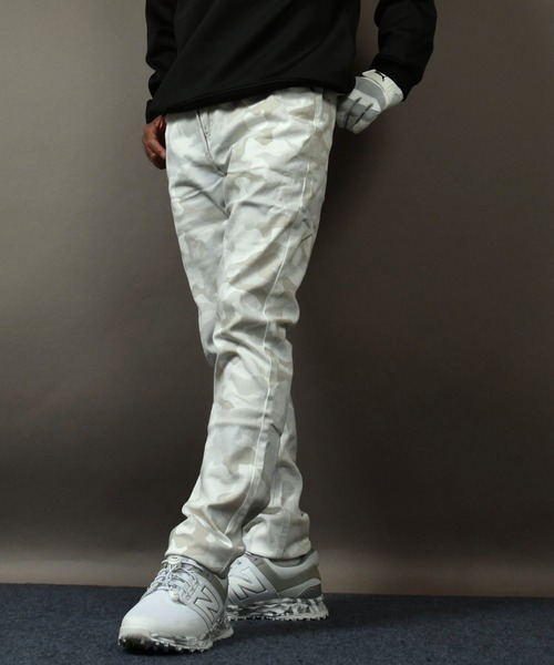 カツラギ ストレッチ 迷彩 スリム ゴルフウェア パンツ（その他パンツ）｜COMON GOLF（コモンゴルフ）