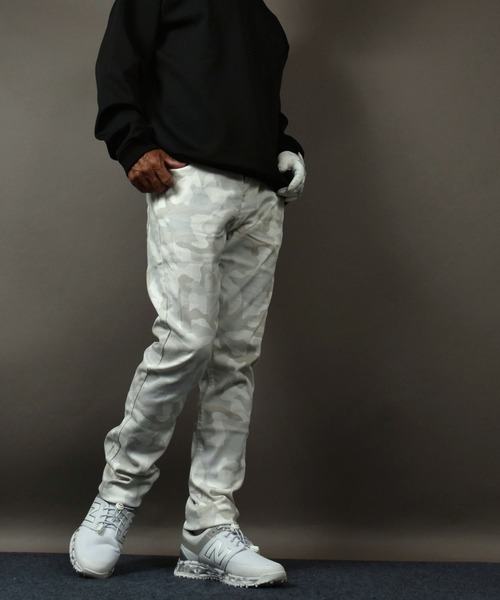 カツラギ ストレッチ 迷彩 スリム ゴルフウェア パンツ（その他パンツ）｜COMON GOLF（コモンゴルフ）