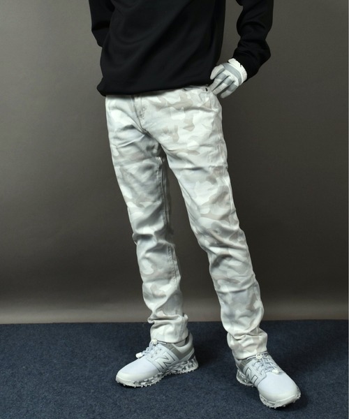 カツラギ ストレッチ 迷彩 スリム ゴルフウェア パンツ（その他パンツ）｜COMON GOLF（コモンゴルフ）