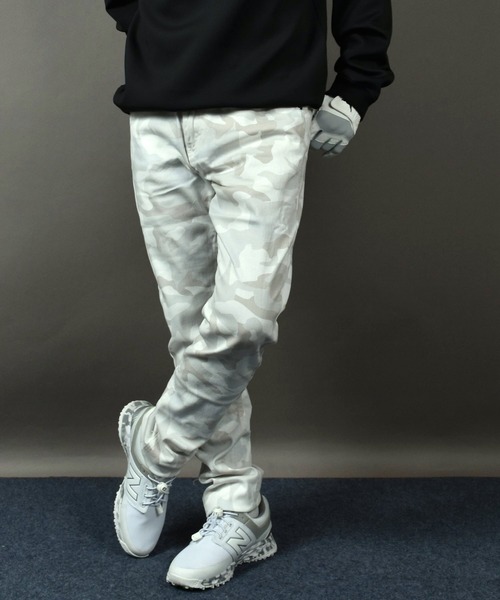 カツラギ ストレッチ 迷彩 スリム ゴルフウェア パンツ（その他パンツ）｜COMON GOLF（コモンゴルフ）