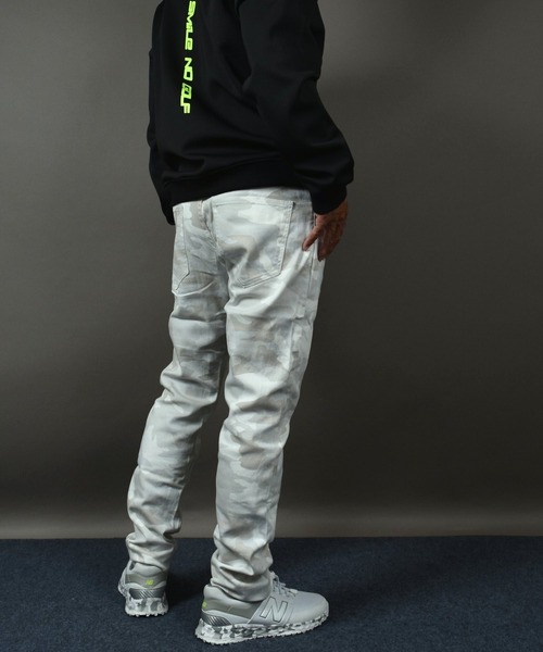 カツラギ ストレッチ 迷彩 スリム ゴルフウェア パンツ（その他パンツ）｜COMON GOLF（コモンゴルフ）