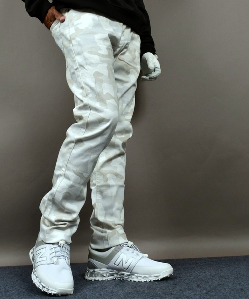 カツラギ ストレッチ 迷彩 スリム ゴルフウェア パンツ（その他パンツ）｜COMON GOLF（コモンゴルフ）