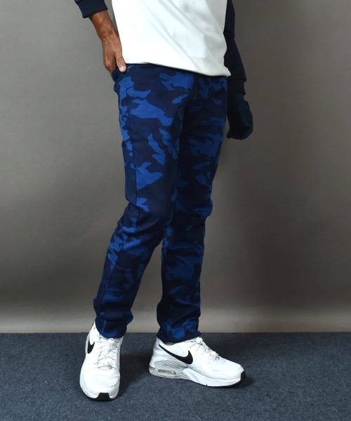 カツラギ ストレッチ 迷彩 スリム ゴルフウェア パンツ（その他パンツ）｜COMON GOLF（コモンゴルフ）