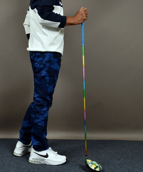 カツラギ ストレッチ 迷彩 スリム ゴルフウェア パンツ（その他パンツ）｜COMON GOLF（コモンゴルフ）