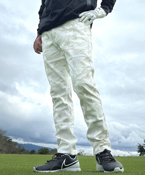 カツラギ ストレッチ 迷彩 スリム ゴルフウェア パンツ（その他パンツ）｜COMON GOLF（コモンゴルフ）