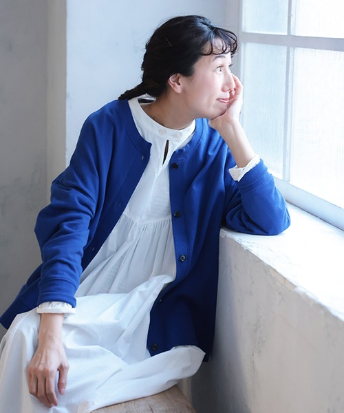 soulberry(ソウルベリー)の「every dayな、カーディガン(カーディガン/ボレロ・レディース・グレイッシュベージュ/ブラック/チャコールグレー/ブルー・LL/4L/L/3L/M)」の1枚目の写真