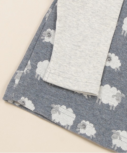 sense of wonder(センスオブワンダー)の「オーガニックジャカードプルオーバー(スウェット・キッズ・ネイビー/ブルー・100cm/80cm/110cm/90cm)」の8枚目の写真