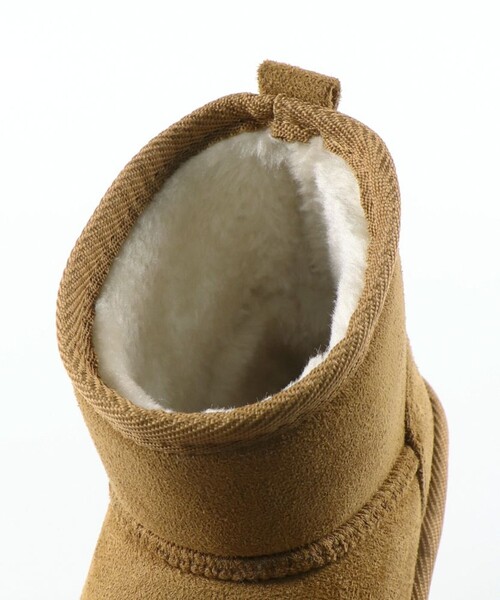 BRANSHES（ブランシェス）の「フェイクムートンブーツ（ブーツ・キッズ・ピンク/キャメル/グレー/ブラック/ベージュ・15.0cm/19.0cm/17.0cm/14.0cm/16.0cm/21.0cm/20.0cm/18.0cm）」の13枚目の写真