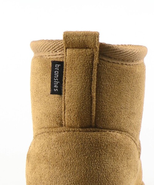 BRANSHES（ブランシェス）の「フェイクムートンブーツ（ブーツ・キッズ・ピンク/キャメル/グレー/ブラック/ベージュ・15.0cm/19.0cm/17.0cm/14.0cm/16.0cm/21.0cm/20.0cm/18.0cm）」の14枚目の写真