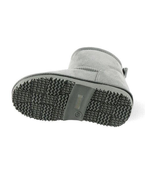 BRANSHES（ブランシェス）の「フェイクムートンブーツ（ブーツ・キッズ・ピンク/キャメル/グレー/ブラック/ベージュ・15.0cm/19.0cm/17.0cm/14.0cm/16.0cm/21.0cm/20.0cm/18.0cm）」の19枚目の写真