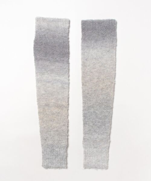 NERGY（ナージー）の「グラデーションニット レッグウォーマー（レッグウォーマー・レディース・ライトグレー/ブルー・FREE）」の11枚目の写真