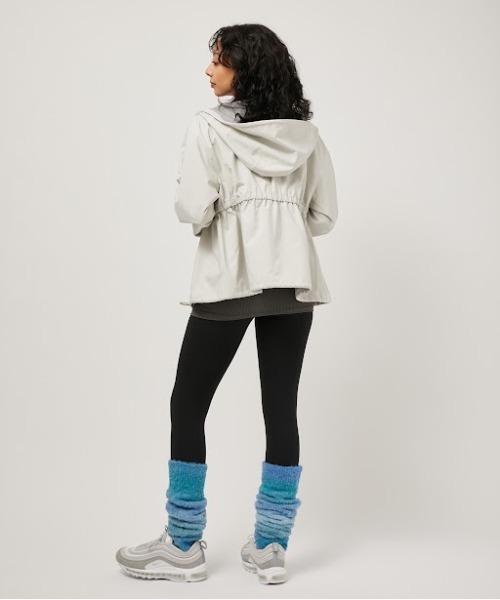 NERGY（ナージー）の「グラデーションニット レッグウォーマー（レッグウォーマー・レディース・ライトグレー/ブルー・FREE）」の9枚目の写真