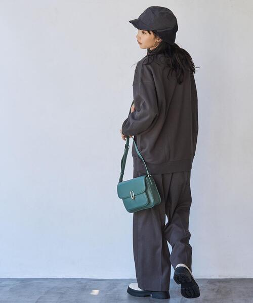 coen（コーエン）の「クリアコットンロゴスウェット（スウェット・レディース・ブラウン/ダークグレー/グレー・FREE）」の8枚目の写真