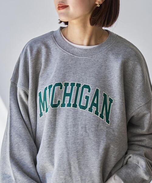 coen（コーエン）の「クリアコットンロゴスウェット（スウェット・レディース・ブラウン/ダークグレー/グレー・FREE）」の10枚目の写真