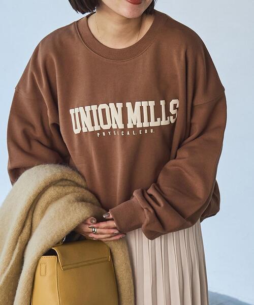 coen（コーエン）の「クリアコットンロゴスウェット（スウェット・レディース・ブラウン/ダークグレー/グレー・FREE）」の18枚目の写真