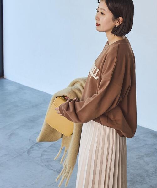 coen（コーエン）の「クリアコットンロゴスウェット（スウェット・レディース・ブラウン/ダークグレー/グレー・FREE）」の19枚目の写真