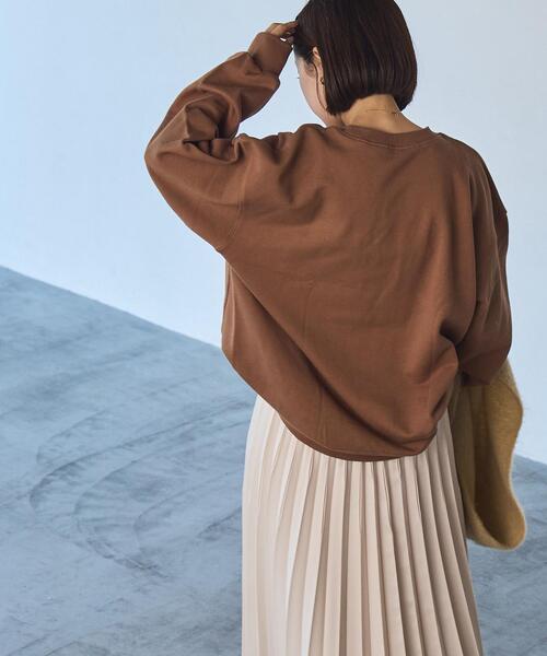 coen（コーエン）の「クリアコットンロゴスウェット（スウェット・レディース・ブラウン/ダークグレー/グレー・FREE）」の20枚目の写真