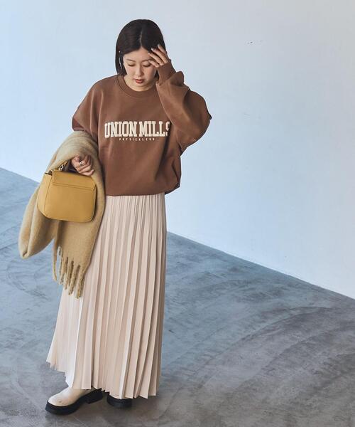 coen（コーエン）の「クリアコットンロゴスウェット（スウェット・レディース・ブラウン/ダークグレー/グレー・FREE）」の22枚目の写真