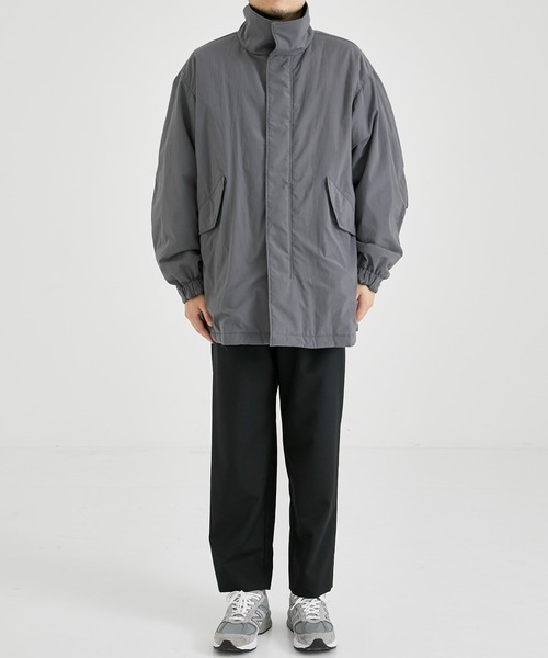 ジャケット・アウター ATON TECHNO COTTON PADDED SHORT MODS ATON/エイトン】TECHNO COTTON PADDED SHORT MODS/テクノ