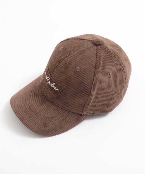 Arnold Palmer（アーノルドパーマー）の「コーデュロイ シェア 6P キャップ（キャップ・レディース・ベージュ/ブラック/ブラウン・F）」の2枚目の写真