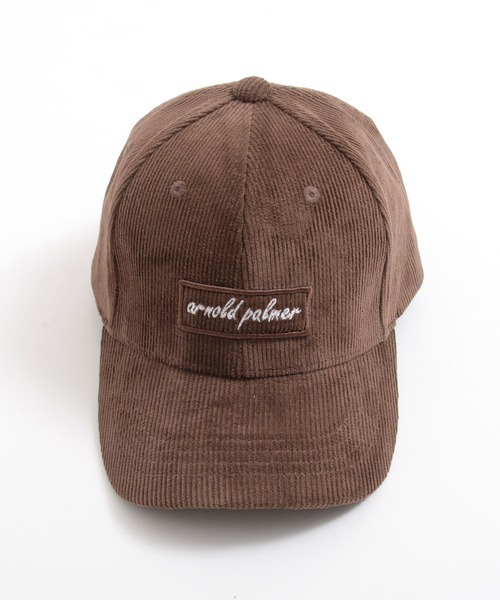 Arnold Palmer（アーノルドパーマー）の「コーデュロイ シェア 6P キャップ（キャップ・レディース・ベージュ/ブラック/ブラウン・F）」の4枚目の写真