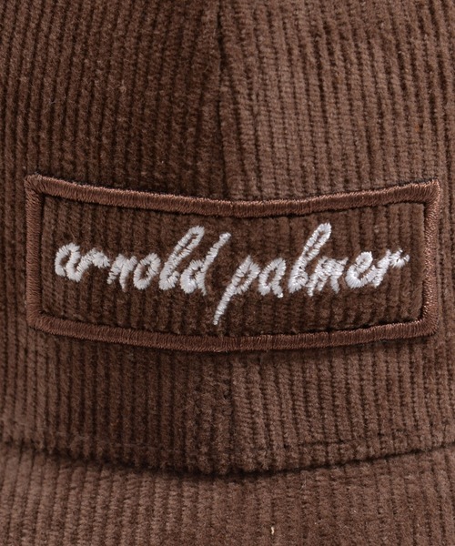 Arnold Palmer（アーノルドパーマー）の「コーデュロイ シェア 6P キャップ（キャップ・レディース・ベージュ/ブラック/ブラウン・F）」の9枚目の写真