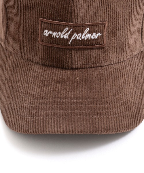 Arnold Palmer（アーノルドパーマー）の「コーデュロイ シェア 6P キャップ（キャップ・レディース・ベージュ/ブラック/ブラウン・F）」の8枚目の写真
